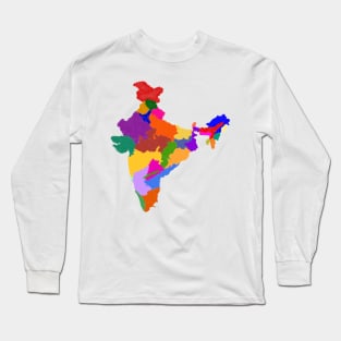 India Holi India States Long Sleeve T-Shirt